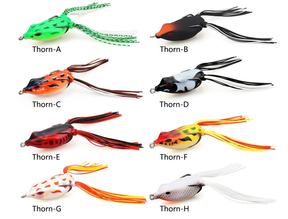 High Quality Kopper Live Target Frog Lure 50mm/6g Topwater Simulation Frog Snakehead Lure Fishing Lure Soft Bass Bait