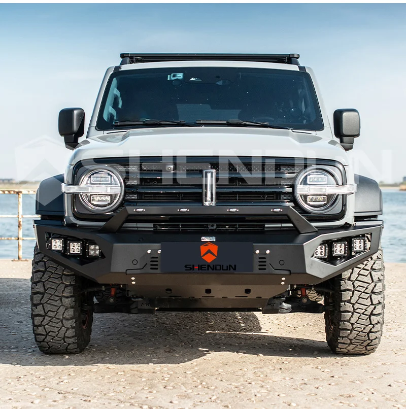 High Quality Off Road Aluminum Steel Bumper King Steel Car Rear Front Bumper Auto For Toyota Ford Front Bumper