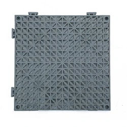 New Style Plastic Beautiful Floor Tiles Interlocking Drainage For Car Wash Shop