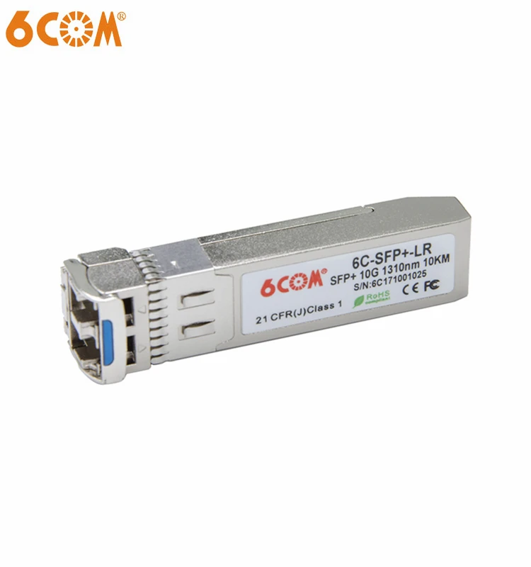 Совместимый SFP- 10G-LR 10gbase LR SFP + 1310 нм 10 км LC дуплексный модуль приемопередатчика