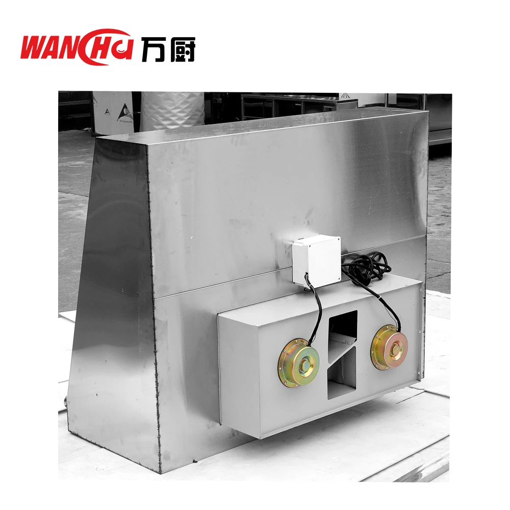 Philippines Restaurant Kitchen Stainless Steel Range Hood Kitchen Chimney Hood Industrial Cooker Hoods Factory