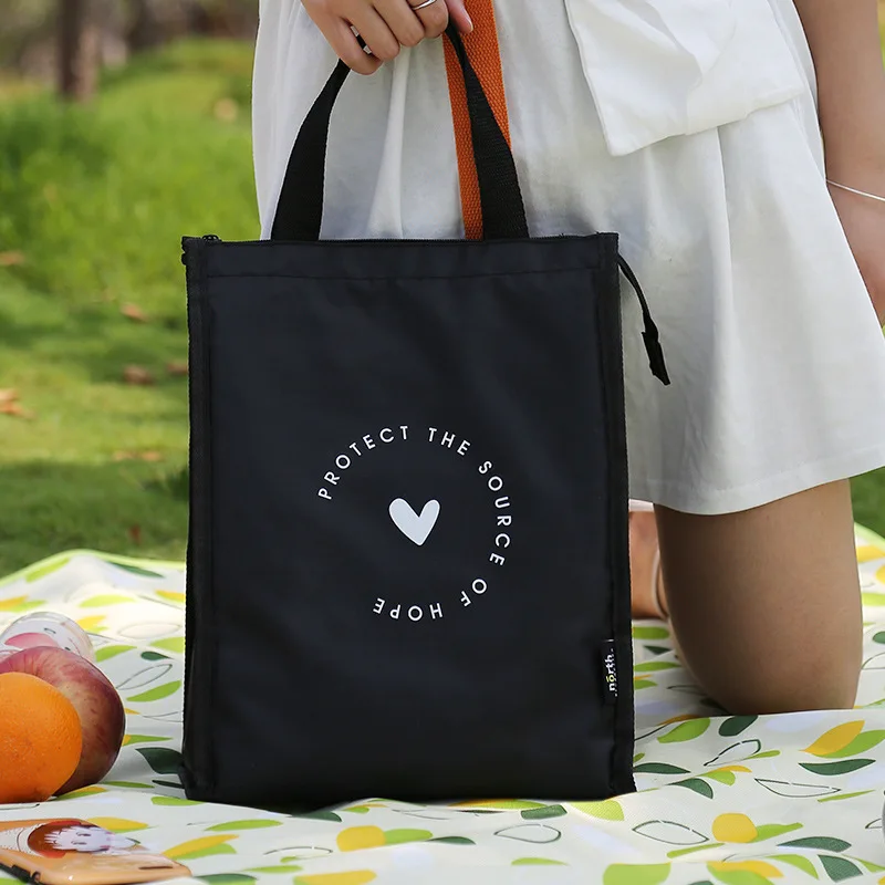 Wholesale Cheap Insulated Lunch Bags Large Capacity Takeaway Fresh Bags
