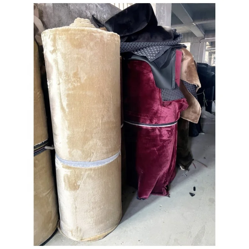 Dashboard Material Fluffy Material Plush Fabric for Car Dashboard Uncut Roll Material