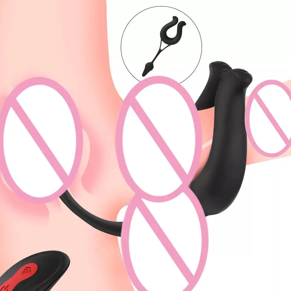 Silicone Remote Control Anal Plug Vibrator Sex Toy Massager Resumable Ring Cock Pictures Of Men With Cock Ring And Butt Plug