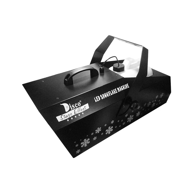 Romantic indoor outdoor dj artificial led snow machine with dmx 600w 1500w 2000w for party disco stage effect event christmas