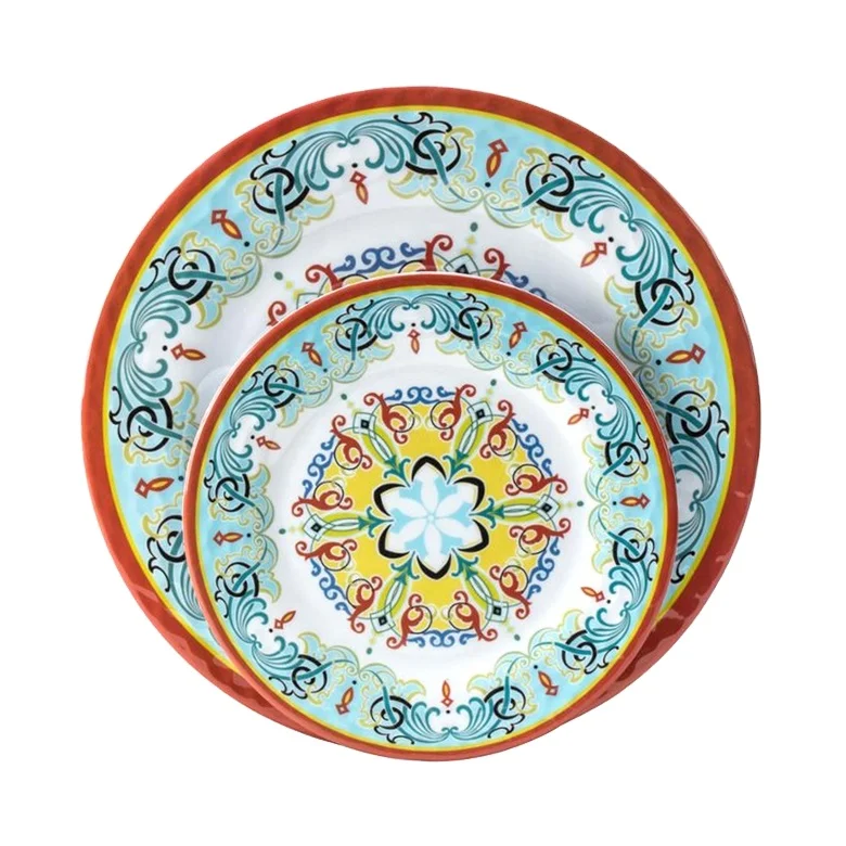 High quality eco friendly melamine wholesale housewares simple plastic dish bowl melamine dinnerware sets