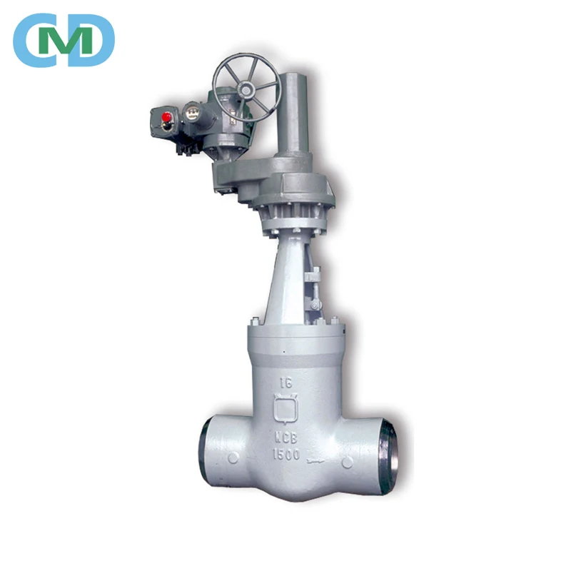 A217 WC6 WC9 Class 2500 Butt Welding Motorized Operated Steam Gate Valve