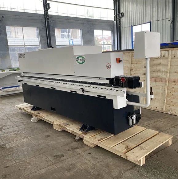 CHINA HYSEN Six Function Best Fully Automatic Double End Trim Edge Banding Machine