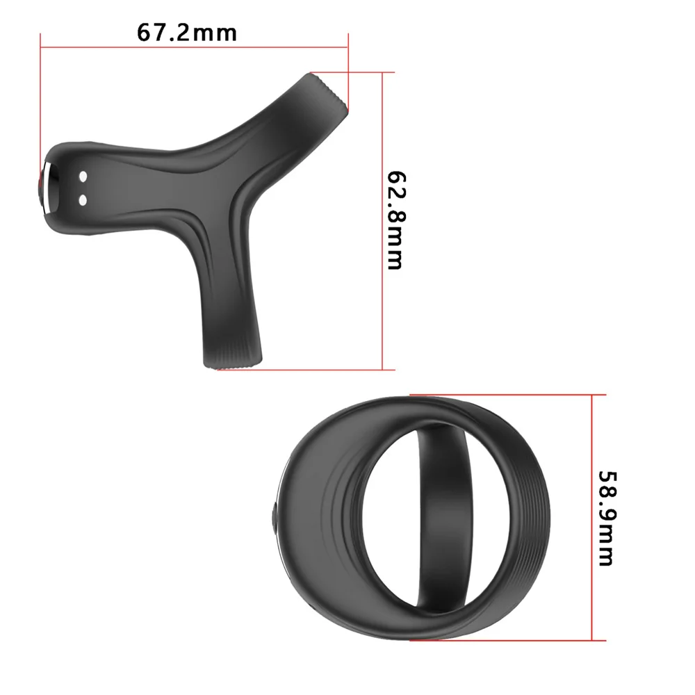 Wholesale 10 Speeds Long Time Locking Male Cheap Adult Real Cock Ring Sex Toys For Men