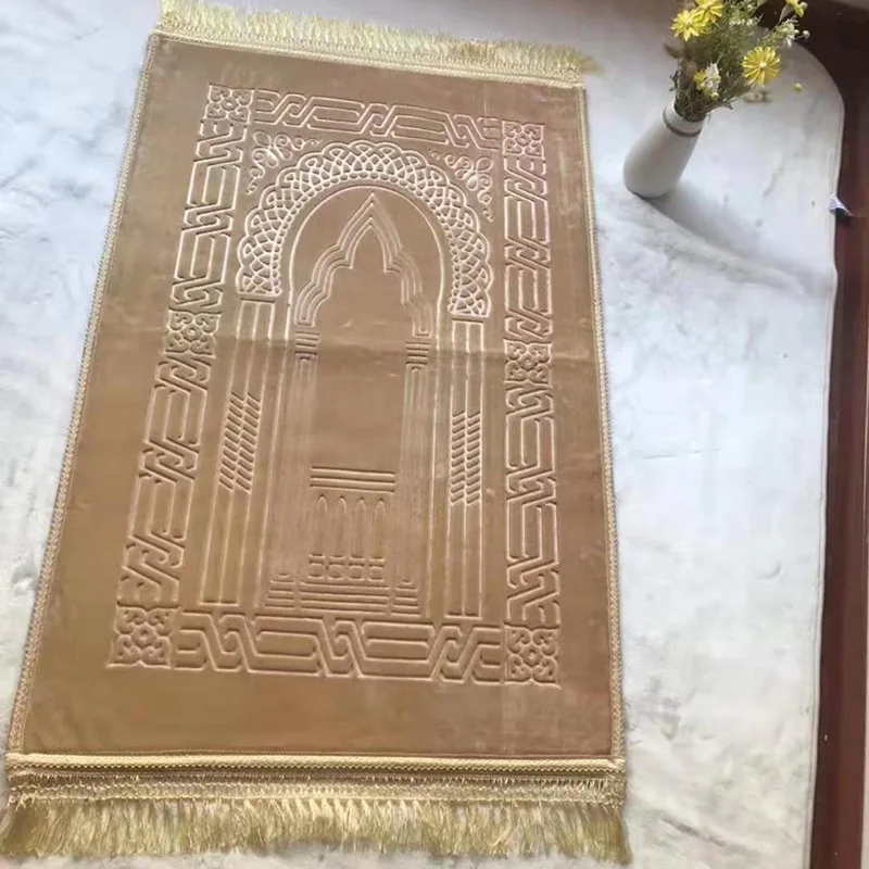 Заказной исламский джанамаз складной молитвенный напольный коврик дорожный мусульманский 3d для молитвы в магазине