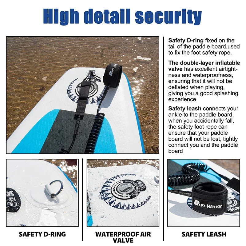 Factory Supply OEM Wholesale Water Inflatable SUP StandUp Padleboard sub board isup surfboard