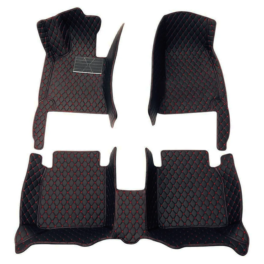 PVC Custom Car Floor Mats Car Carpet Full Coverage All Weather Protection Anti-Slip Leather Car Mats