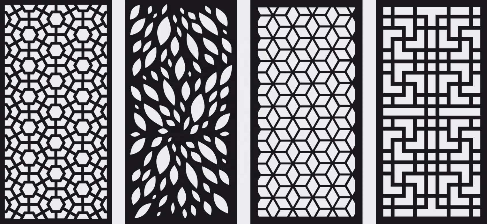 Customized decorative laser cutting metal aluminum air conditioner covers