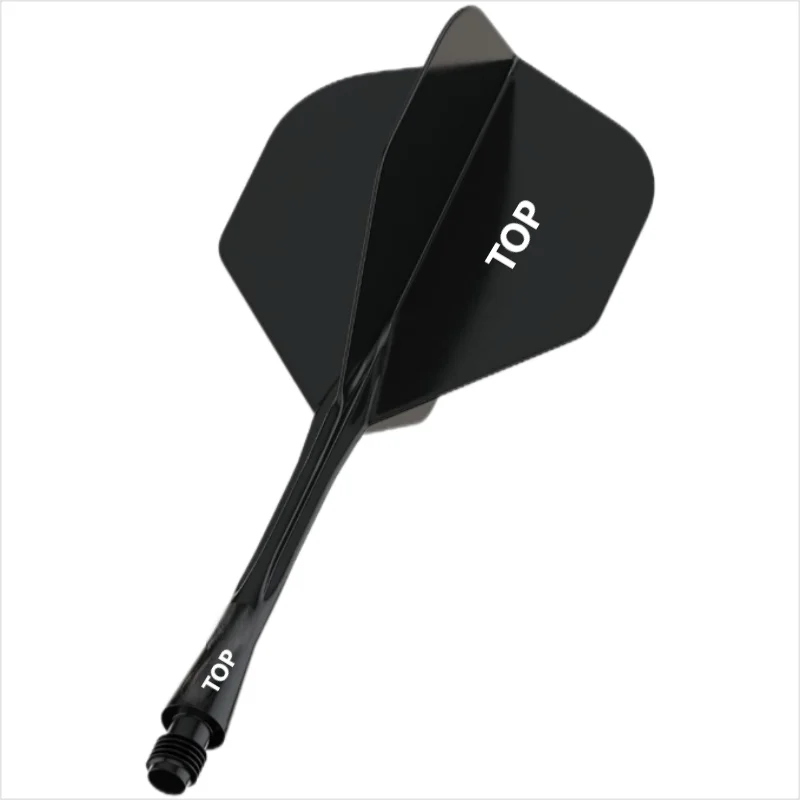 Customized logo  Intergrated Dart Flight and Shaft System - 1 set per pack big wing shape Professional Dart Accessories
