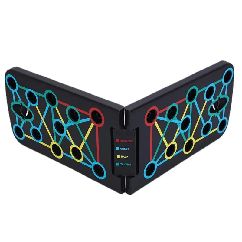 YETFUL 11PCS Multi functional Fitness New Type  Apparatus Abdominal Muscle  Chest Muscle Folding Training Board