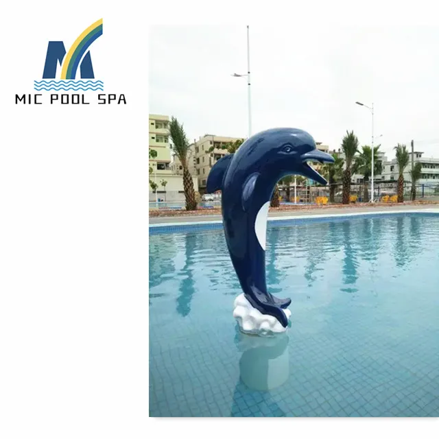 spa Pool Equipment Waterfall Mushroom  penguin Dolphin Fountain