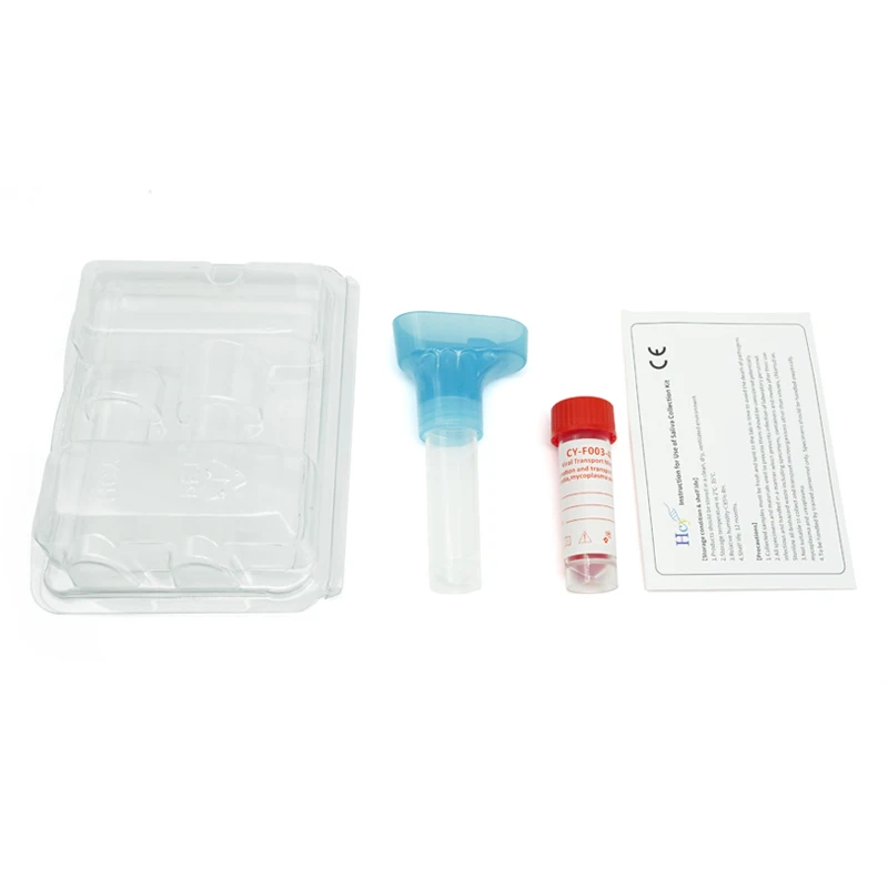 IClean Disposable Medical Saliva Collection Vtm Bag Transport Media Kit Vtm Swab Manufacturer