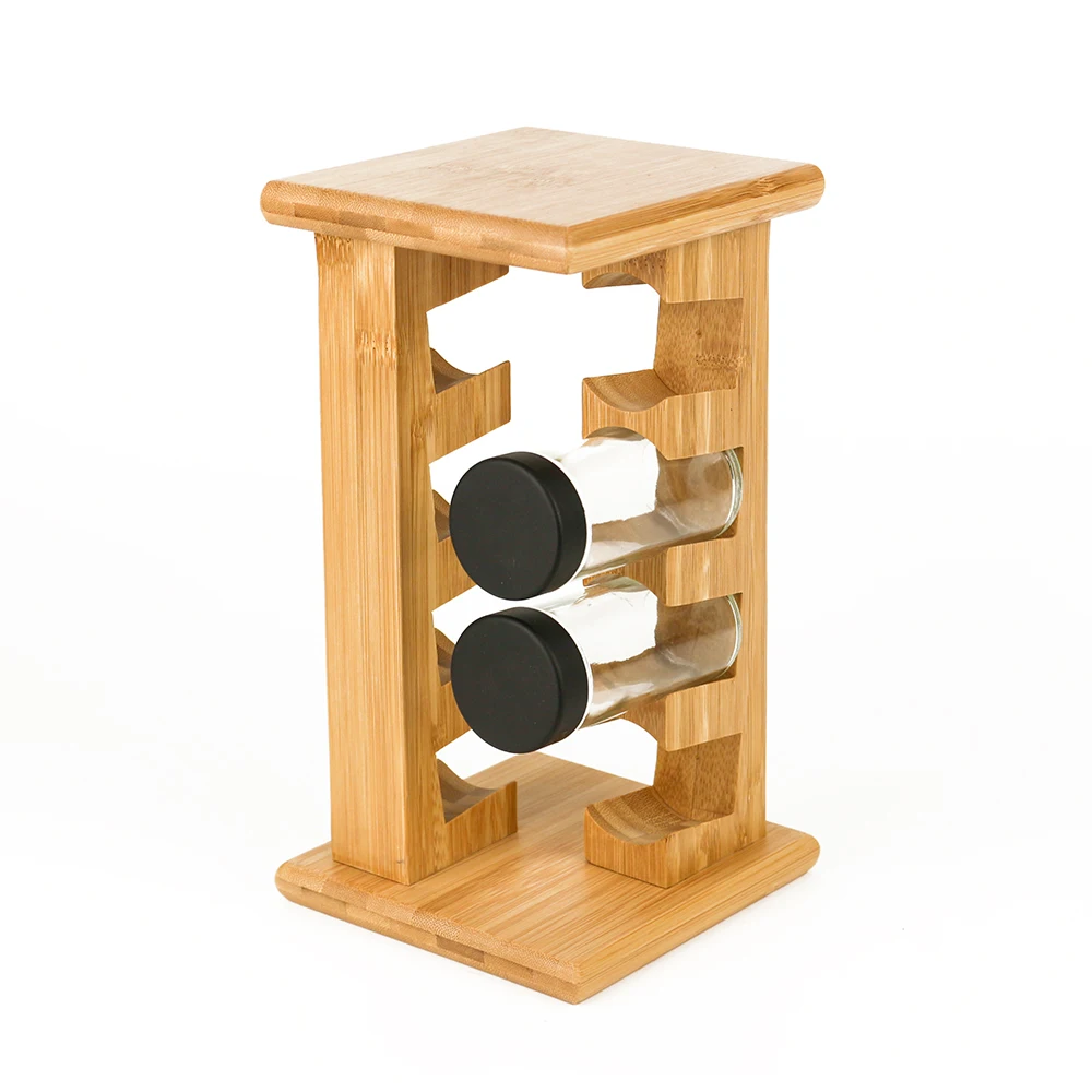 8 Rack Spice Organizer Rotating Spice Holder Shelf For Kitchen Cabinet Organizer Seasoning Storage Jar