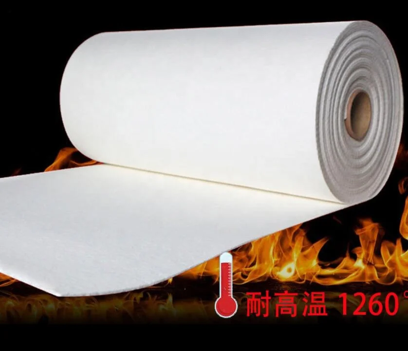 0.5 to 10 mm aluminum silicate ceramic fiber paper, high temperature resistance, heat insulation, fire resistanc
