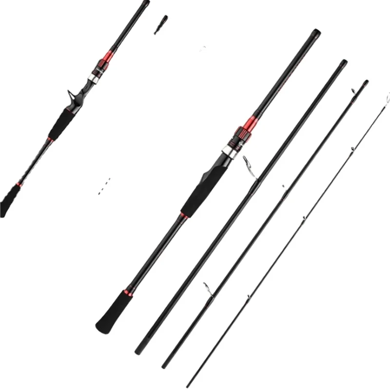 
Ultra-light high-carbon solid tip portable fishing rod telescopic fishing rod 