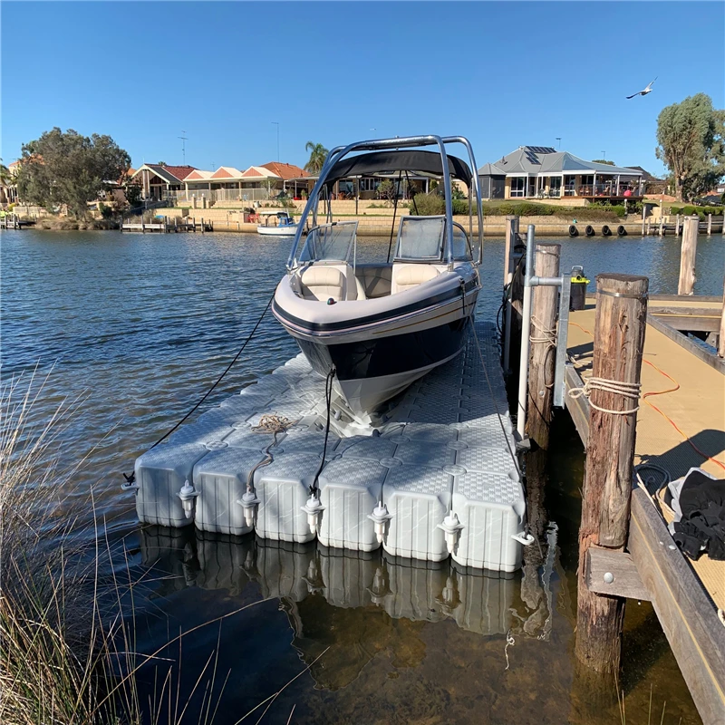 Floating Dock Ramps China Wholesale Jet Ski Dock with Roller cube