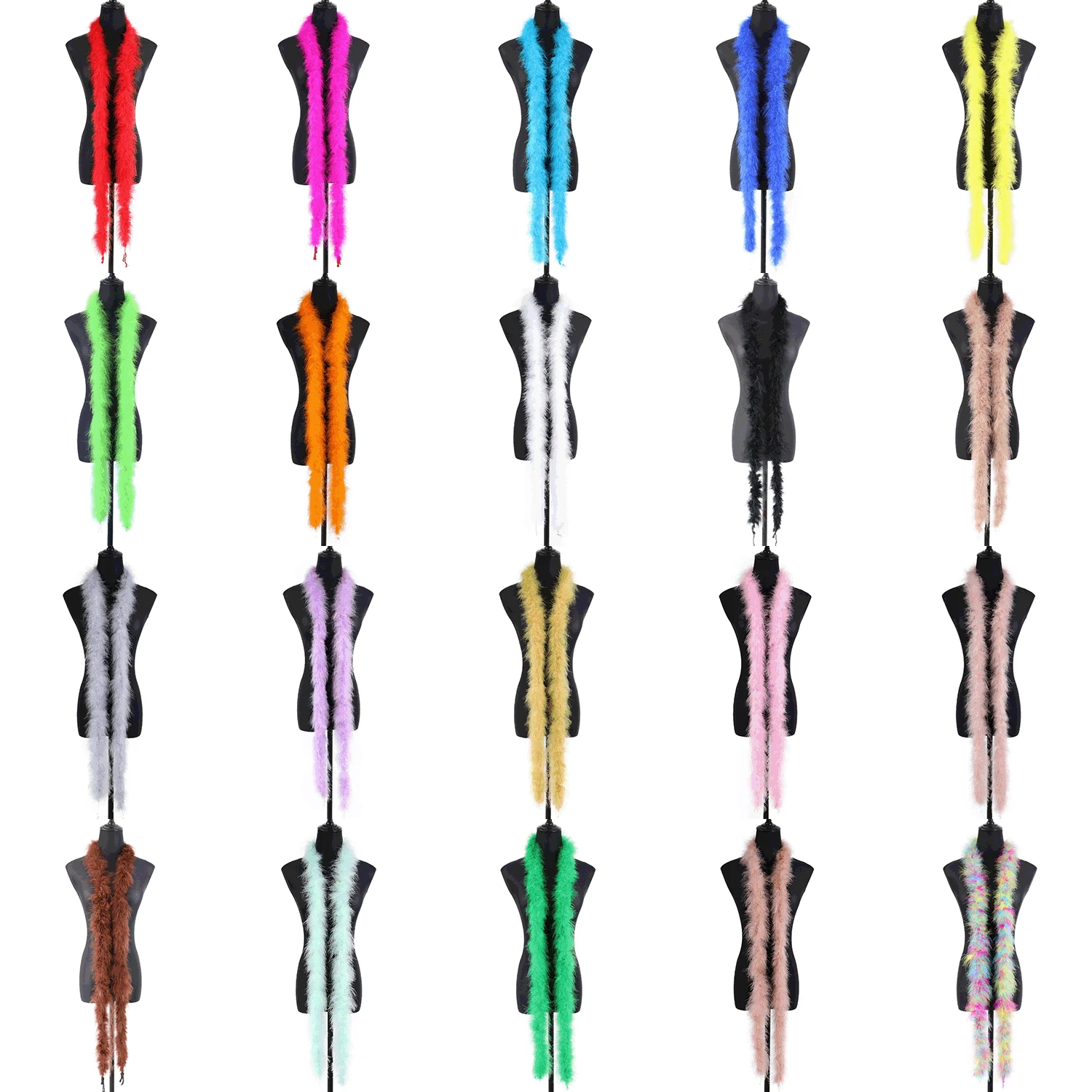 Real Ostrich Feather