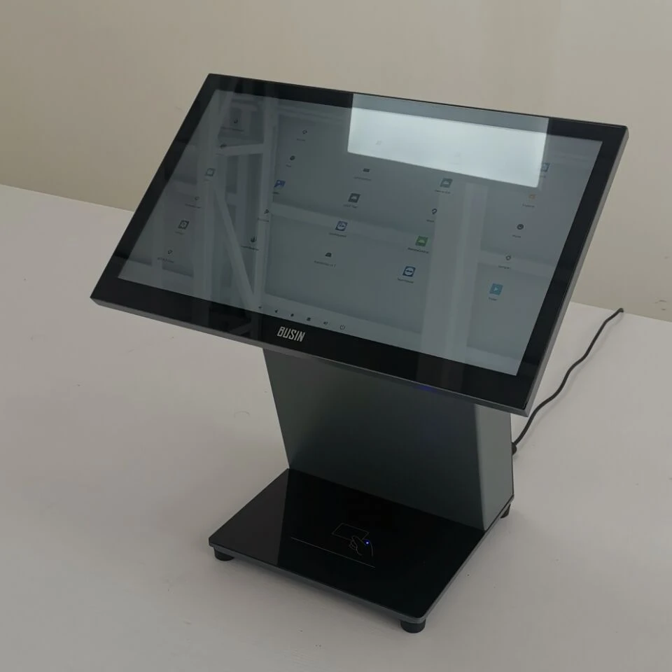 15 6 + VFD NFC дюймов сенсорный экран POS-машина i3 i5 windows POS система для продажи