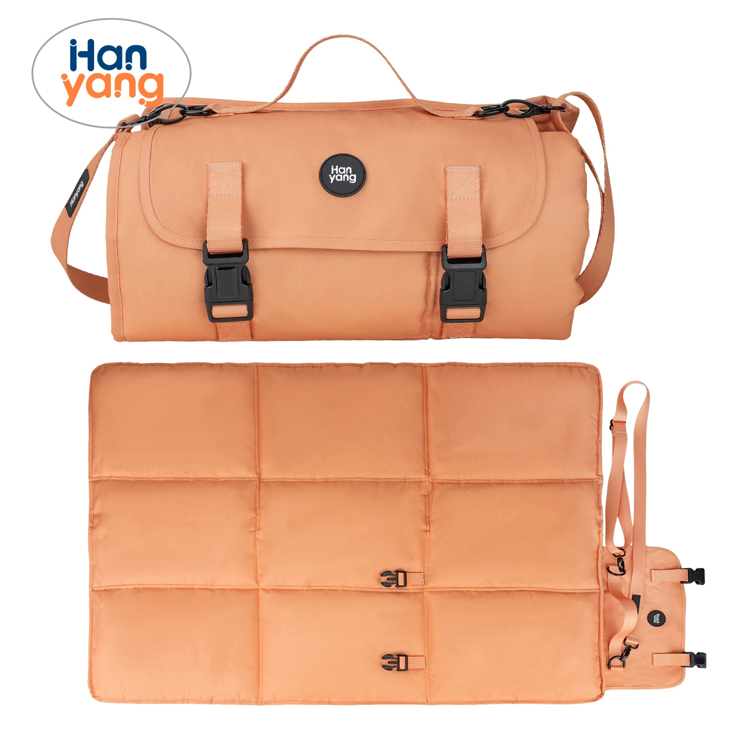 HanYang OEM Custom Travel Camping Waterproof Washable Dog Pad Bed - Outdoor Dog Bed Portable Mat for Large Dogs