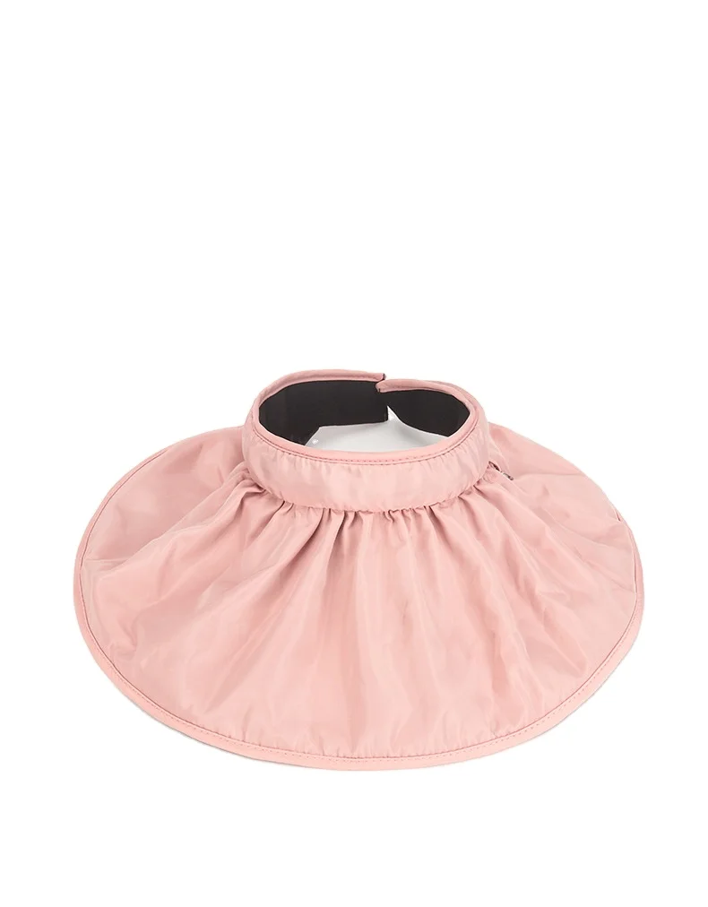 Street Fashion Hairpin Hoop Sunshade Hat Summer Big Brim Sun Visor Cap For Women