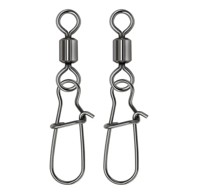 Connector enhancer pin 8 ring quick fishing swivels