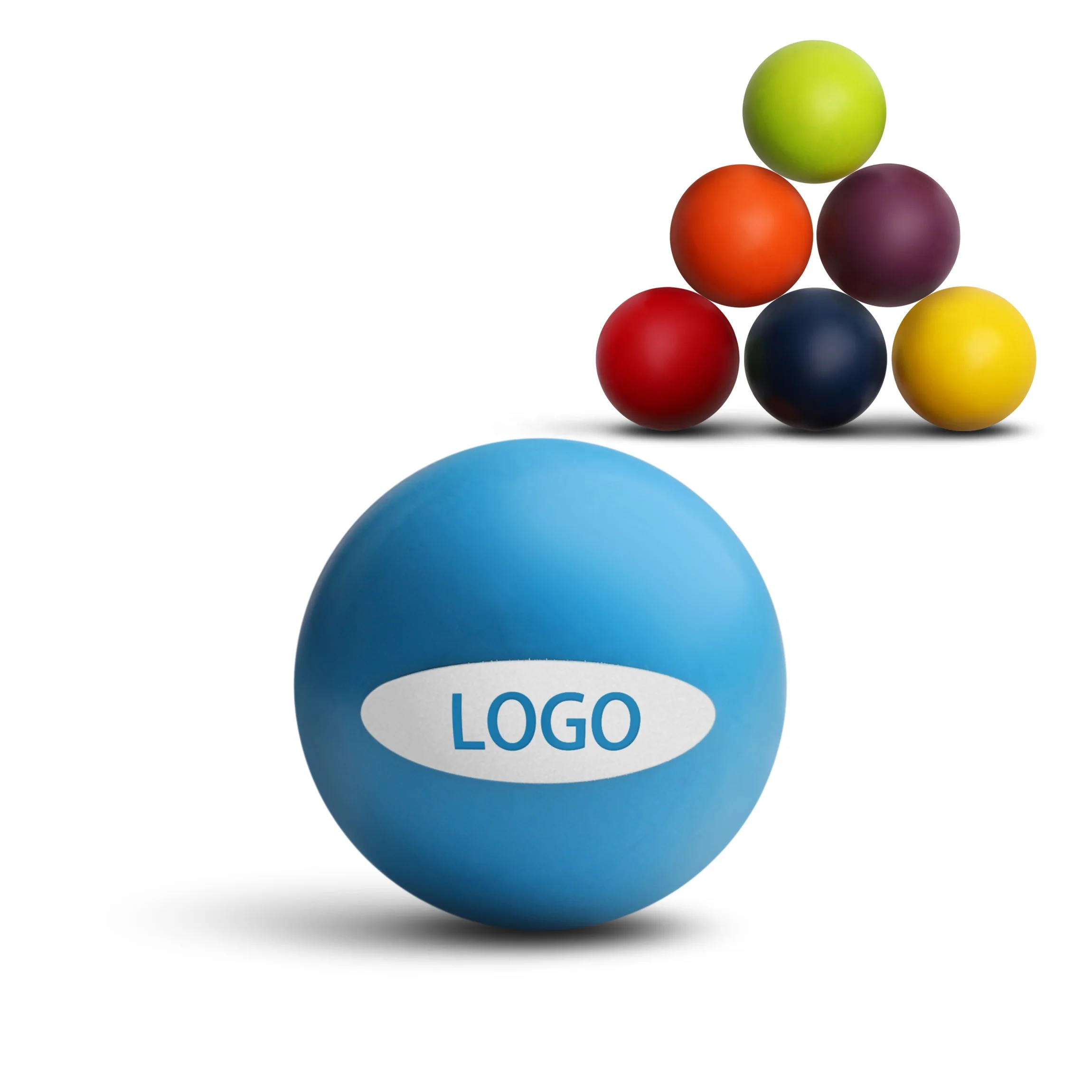 
Bouncing ball printed logo 