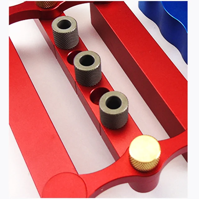 Pocket Jig Woodworking Turning Tool Hole Puncher Round Wood Tenon Punch Self Centering Doweling Jig Pocket Hole Jig System