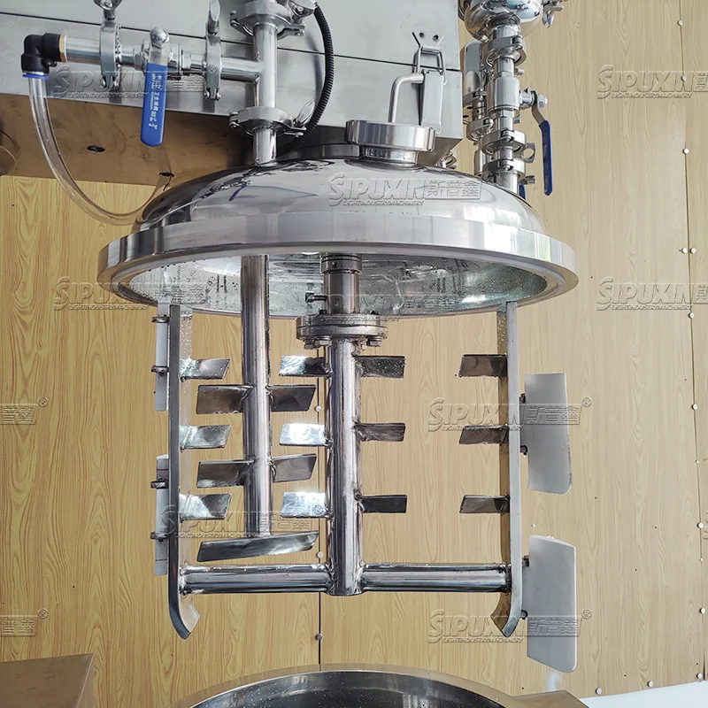 Л нержавеющая сталь гомогенизатор эмульгирующий гидравлический подъемный эмульгатор машина для косметического крема