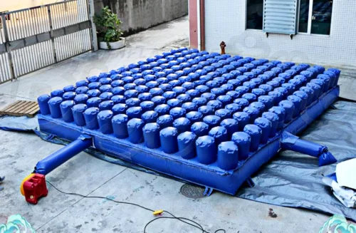 
Quality Assurance exciting outdoor sports games inflatable jump air bag stunt bike jump air bag for skiing 