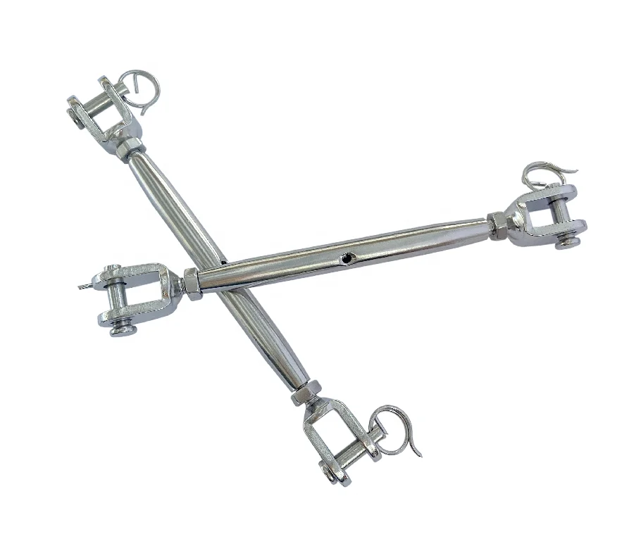 4mm Stainless Steel Rigging Screw Jaw Closed Body Jaw Turnbuckle Thread