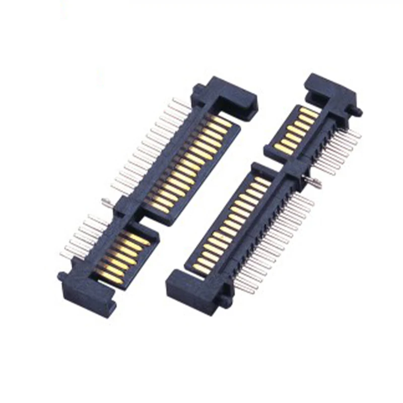 High Quality SATA 7+15P Male Vertical SMT Connector