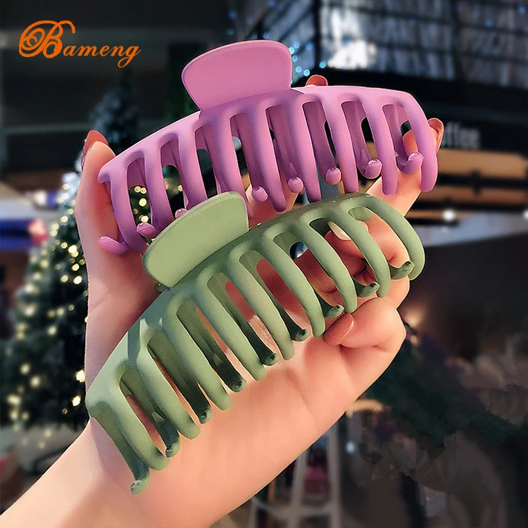 Нескользящие большие заколки для волос женщин и девочек супер прочные Милые Акриловые толстые