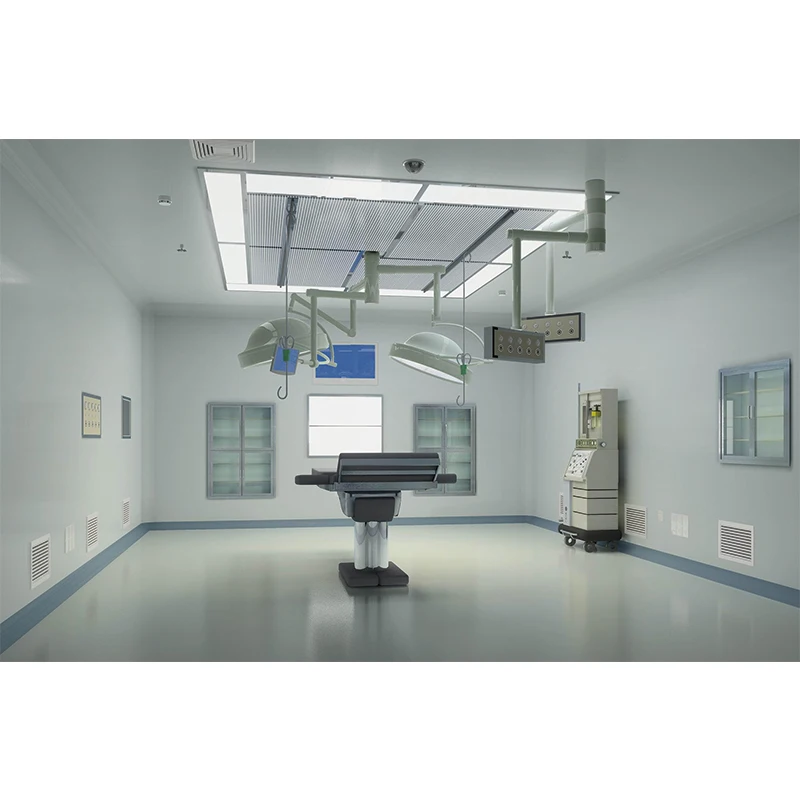 hospital cleaning air system operating theater operation room with Laminar flow HEPA