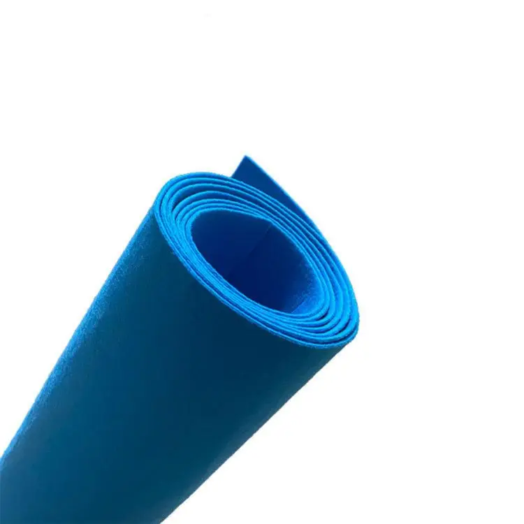 Hot selling felt non-woven high quality 100% polyester factory supply color process thickness 3mm S4 polyester felt