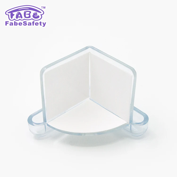 High Quality PVC Transparent Child Table Corner Protectors Protective Safely Right Angled Furniture Guard for Spacesaving Design