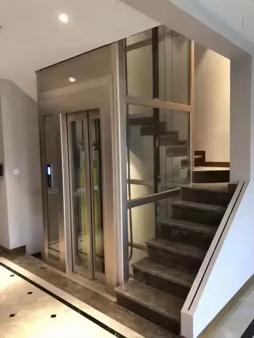 Luxating Indoor Commercial Hotel Handicap Electric Hydraulic Elevator Home Elevator Lift Residential Manufacturers Elevator