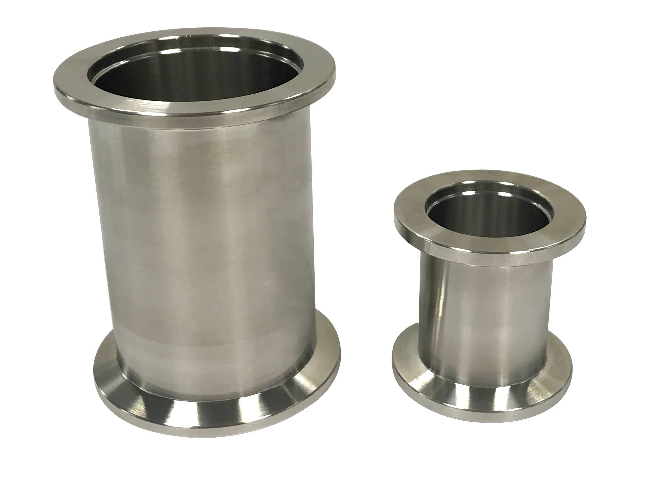 Ss304 Standard Kf Flange Kf Straight Connector Full Nipple Connector