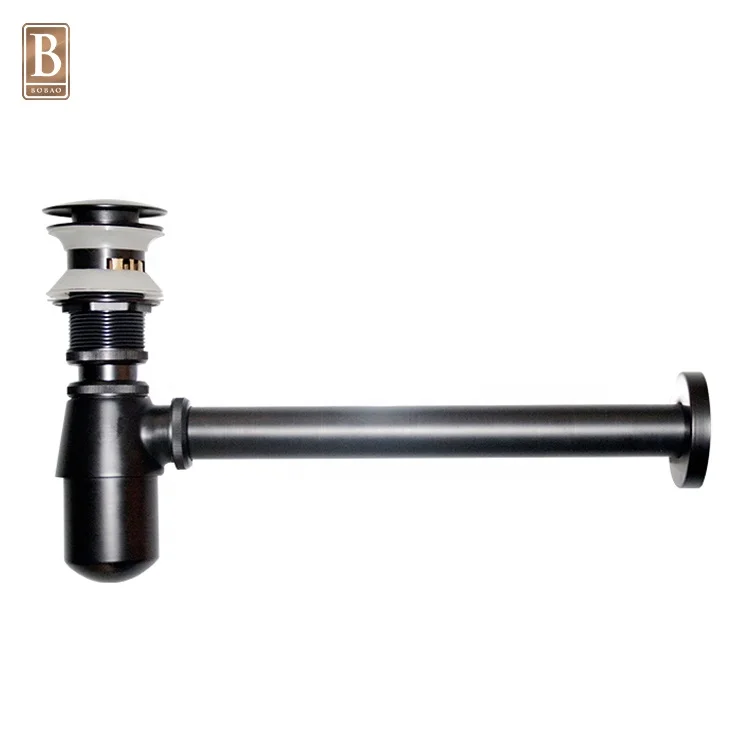 High-quality China Factory Brass Chrome-Plating Bath And Kitchen Basin Siphon