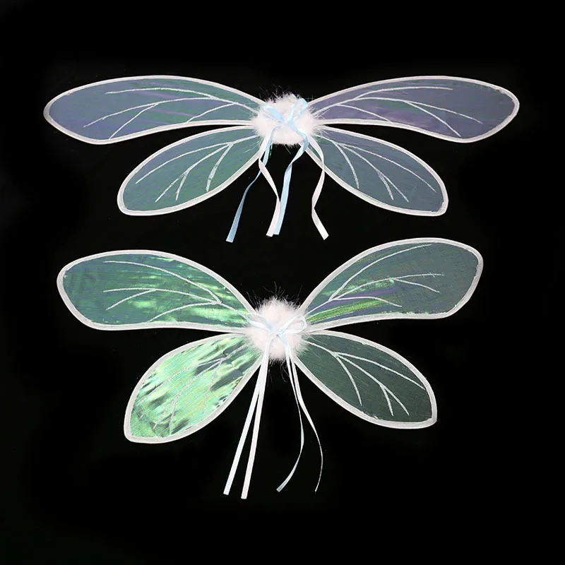 Girls Butterfly Fairy Wings Fairy Costume Sparkle Princess Wings Party Fairy Wings Costume