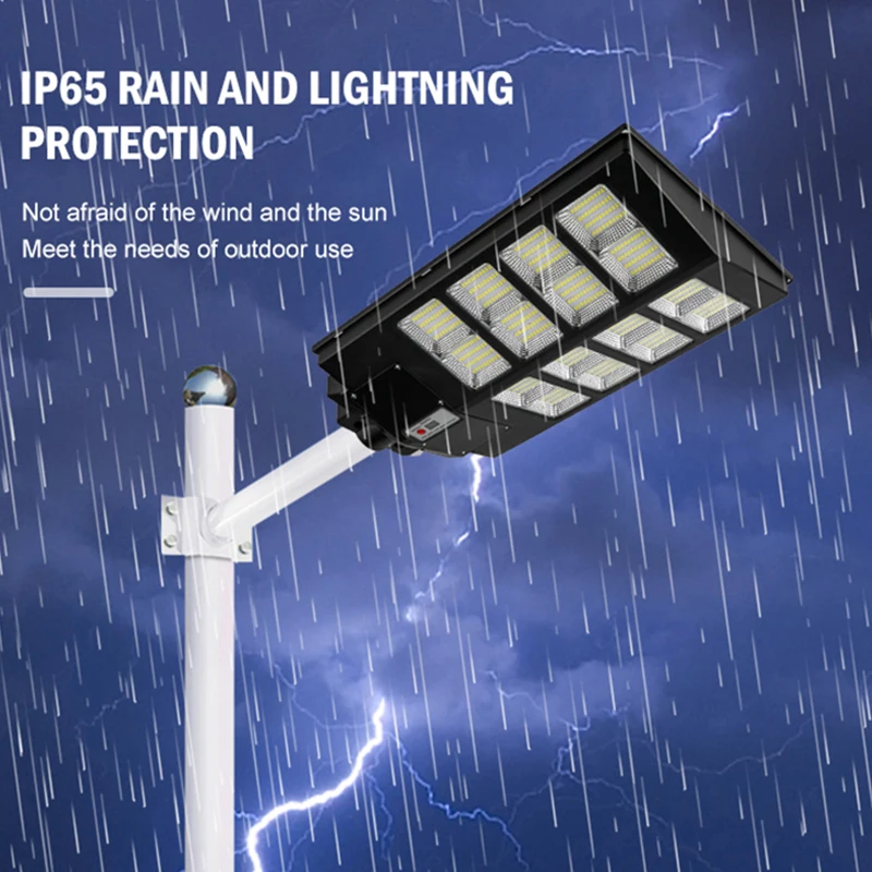 NEW design 300w 400w 500w waterproof ip65 integrated lamp outdoor streetlight lightsold all in one led solar street light