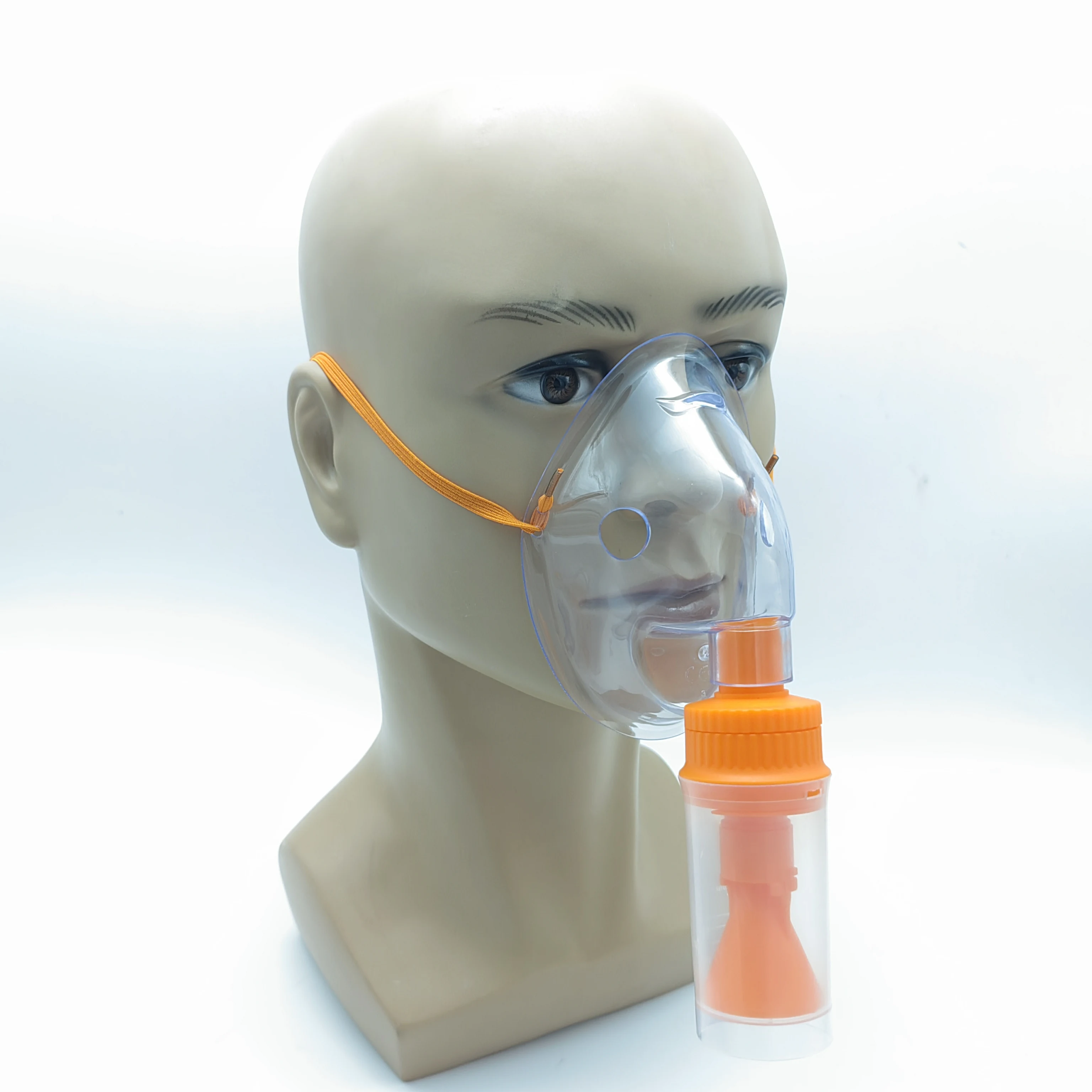 kaiyi PVC portable assembly accessories chamber portable  needle pediatric silicone piece breathing sets inhale nebulizer parts