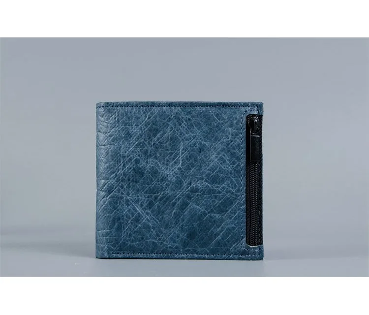 New Fashion Kraft Paper Short Wallet Horizontal Multicard ID Certificate Bag