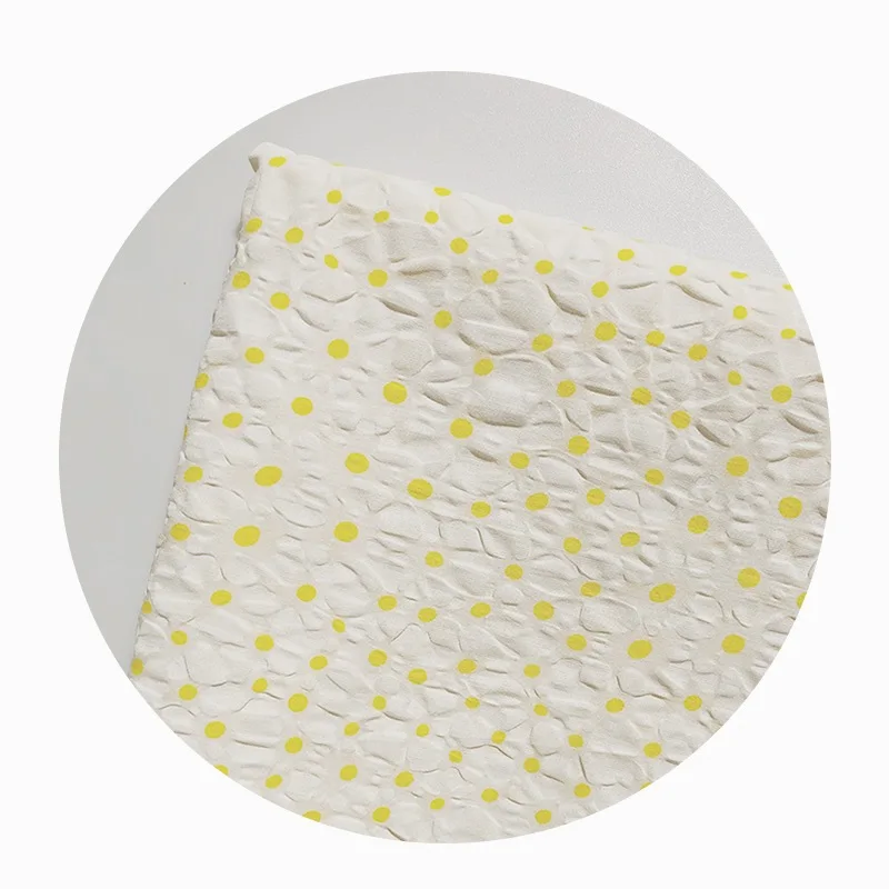 80*80 Factory direct sale The new fashion 100% cotton printed bubble fabric