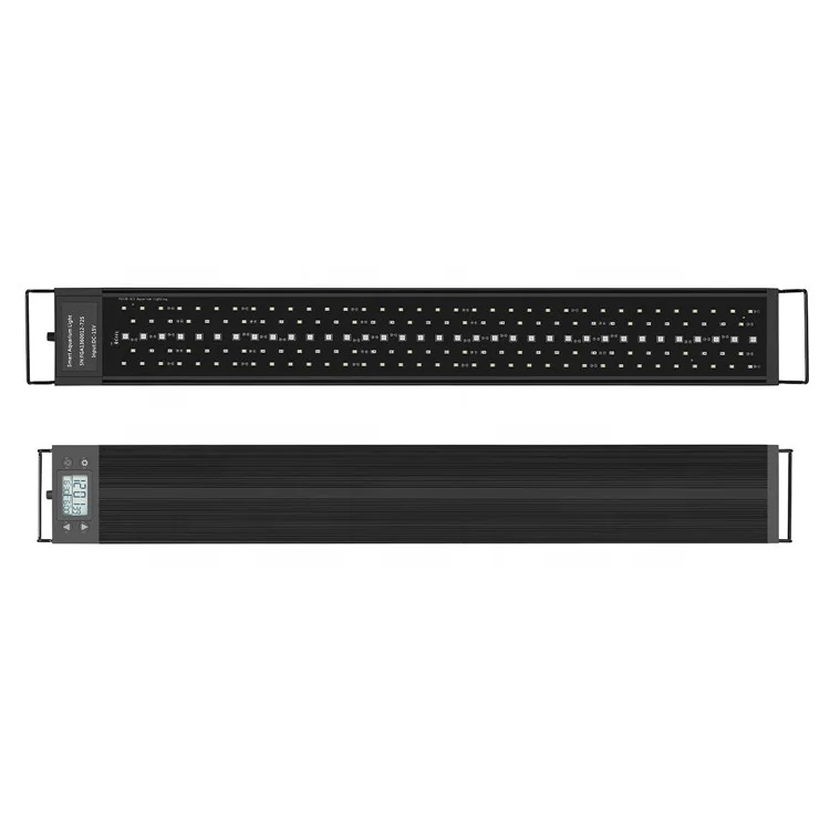  Водонепроницаемый Таймер автоматического включения и выключения IP68 30-36 дюймов программируемый светодиодный аквариумный светильник полного спектра с таймером 45