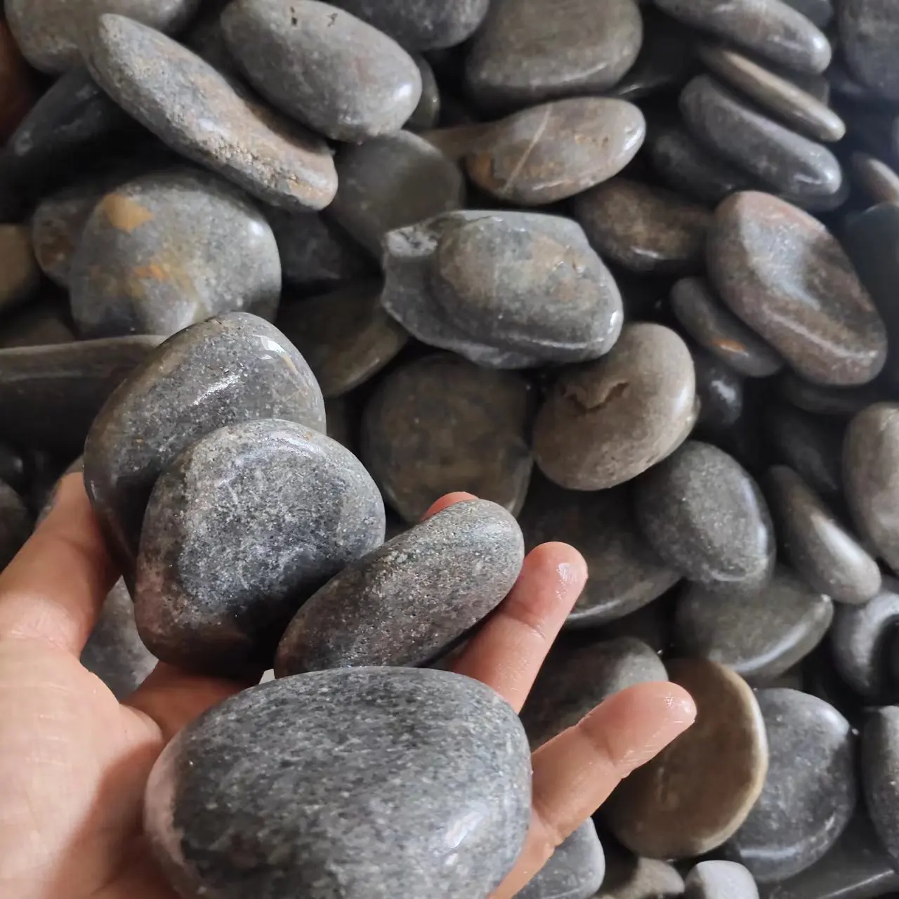 Superior quality painting stone pebble art hand painted stone pebble